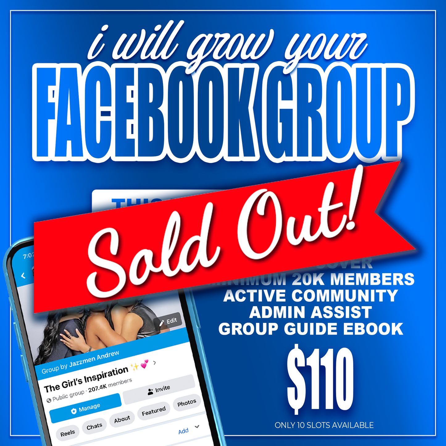 Facebook Group Creation & Growth Service